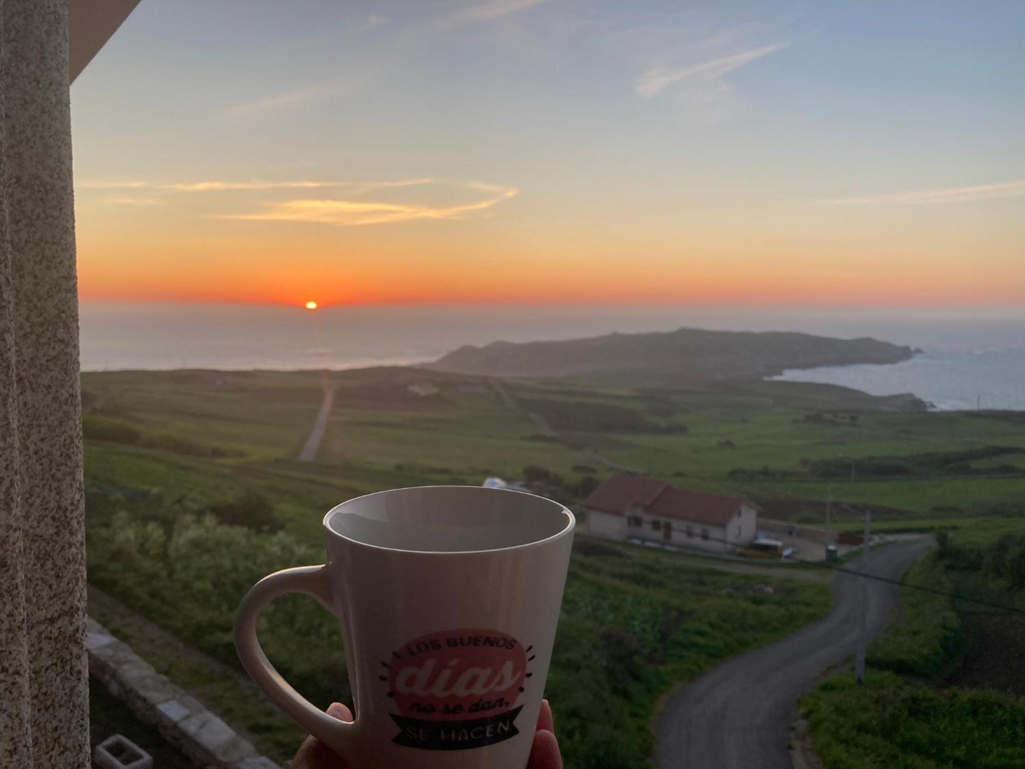 Mirador Do Faro Tourinan Daire Muxia Dış mekan fotoğraf